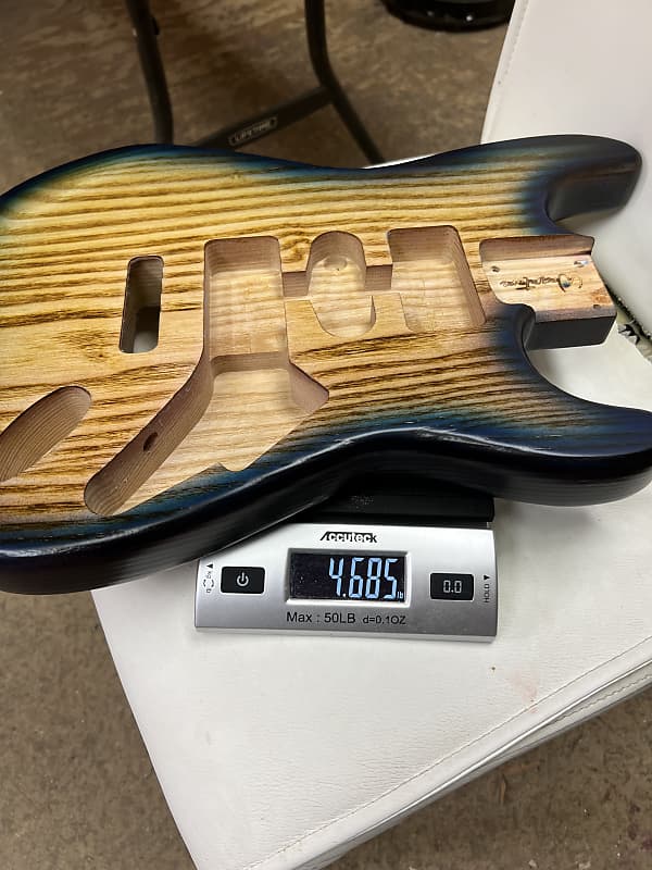 Warmtone Custom Guitars “Nature w/ a Burst” Strat Body