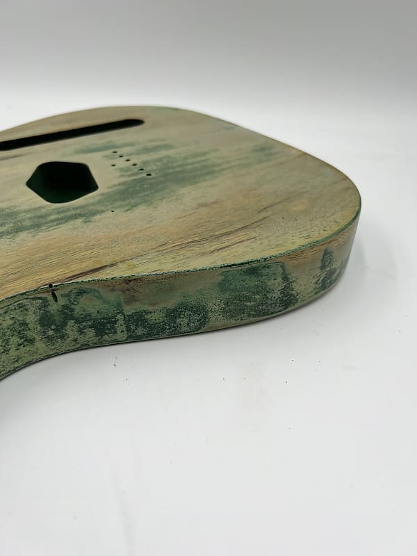 Warmtone Custom Guitars Tele Body “Forest Korina” Relic