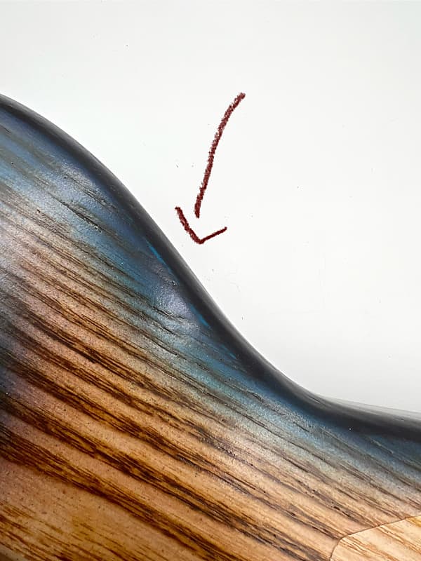 Warmtone Custom Guitars “Nature w/ a Burst” Strat Body