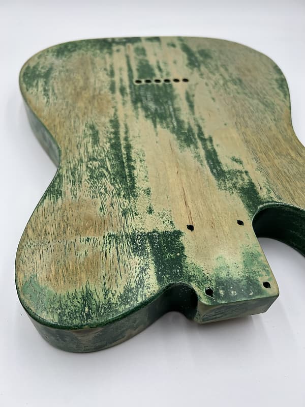 Warmtone Custom Guitars Tele Body “Forest Korina” Relic