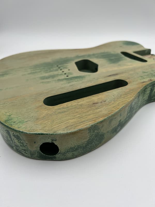 Warmtone Custom Guitars Tele Body “Forest Korina” Relic