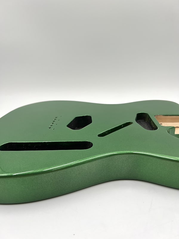 Warmtone Custom Guitars Tele Style Guitar Body “Pure Green”