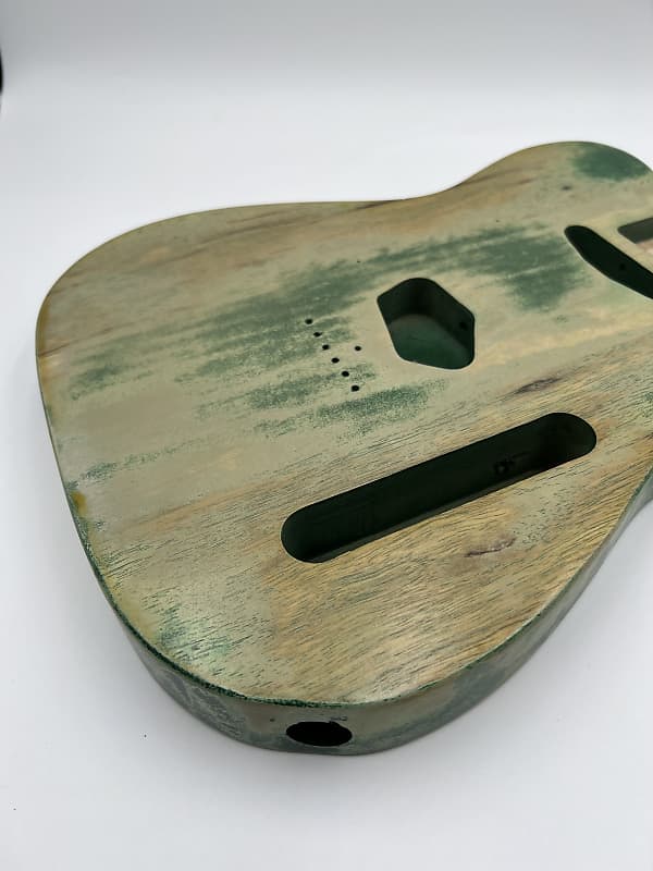 Warmtone Custom Guitars Tele Body “Forest Korina” Relic
