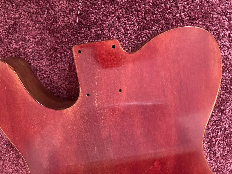 Warmtone Custom Guitars Telecaster “Antique Flame” Tele Body