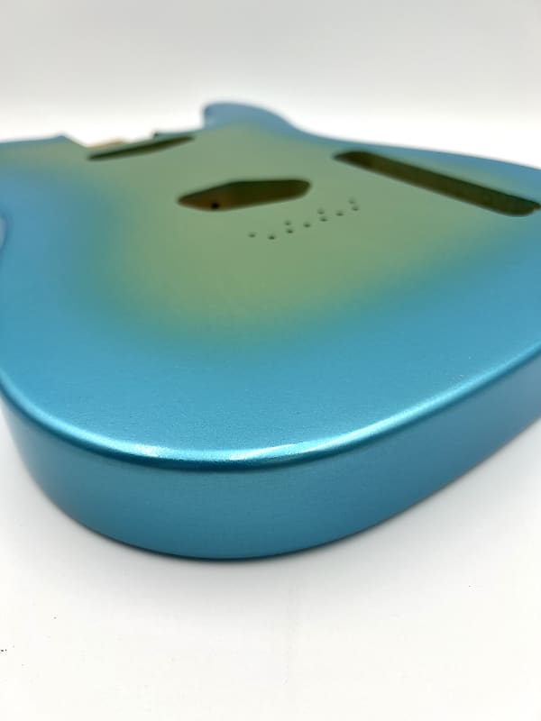 Warmtone Custom Guitars Tele Body “The Green Apple” Alder Telecaster Tele 2024 - Gloss