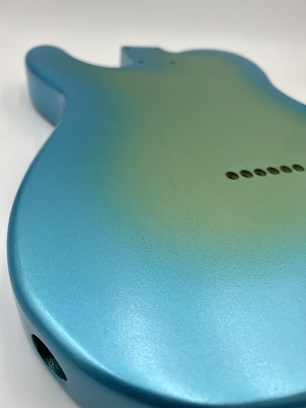 Warmtone Custom Guitars Tele Body “The Green Apple” Alder Telecaster Tele 2024 - Gloss
