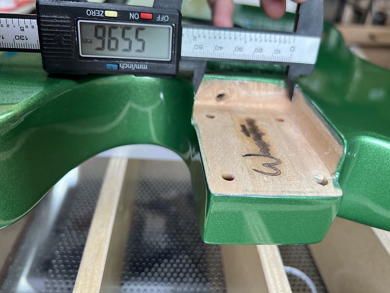 Warmtone Custom Guitars Tele Style Guitar Body “Pure Green”