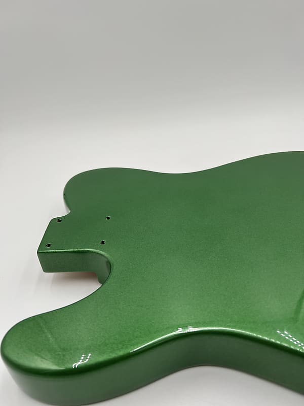 Warmtone Custom Guitars Tele Style Guitar Body “Pure Green”