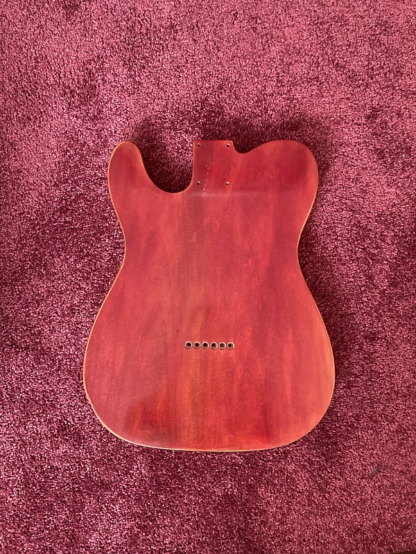 Warmtone Custom Guitars Telecaster “Antique Flame” Tele Body