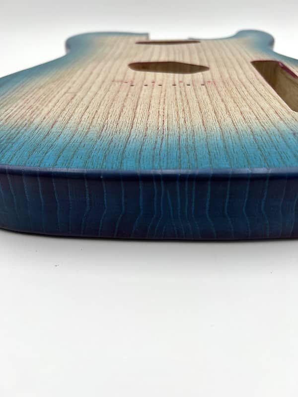 Warmtone Custom Guitars Telecaster “Mermaids Beach” Guitar Body 1 Piece Swamp Ash