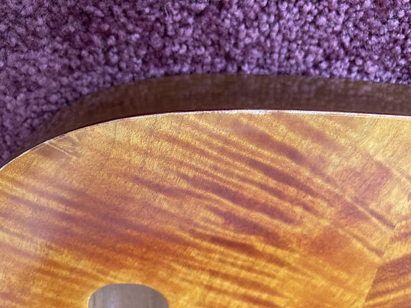 Warmtone Custom Guitars Telecaster “Antique Flame” Tele Body