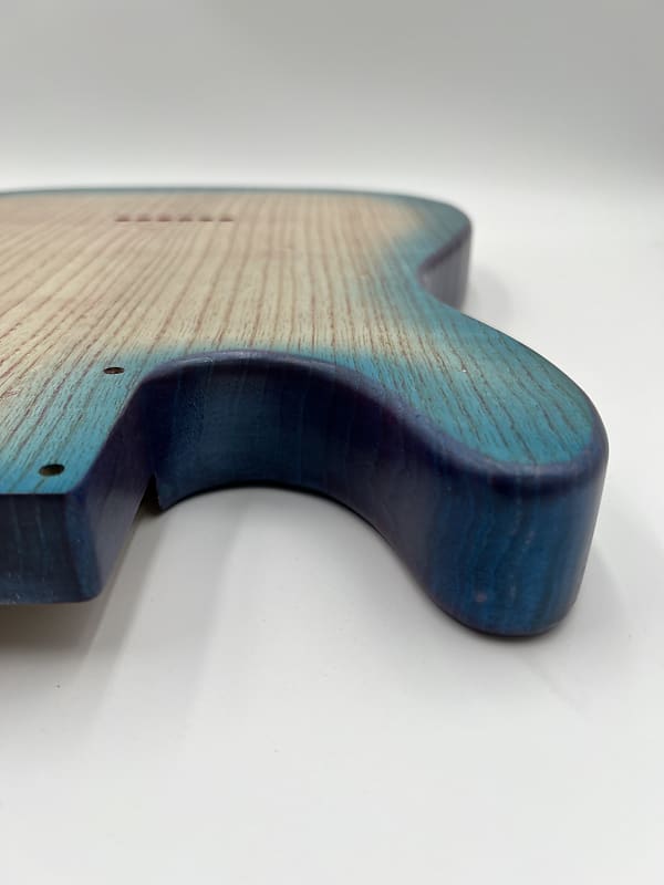 Warmtone Custom Guitars Telecaster “Mermaids Beach” Guitar Body 1 Piece Swamp Ash