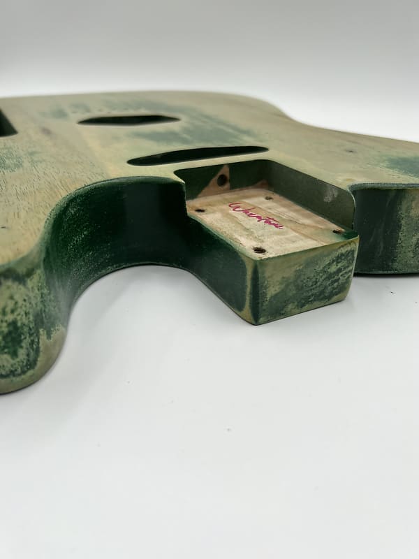 Warmtone Custom Guitars Tele Body “Forest Korina” Relic