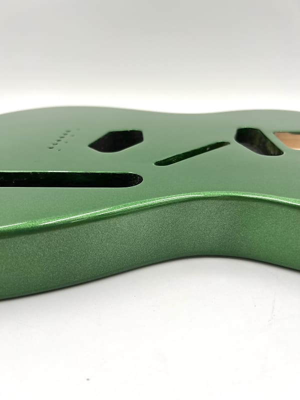 Warmtone Custom Guitars Tele Style Guitar Body “Pure Green”
