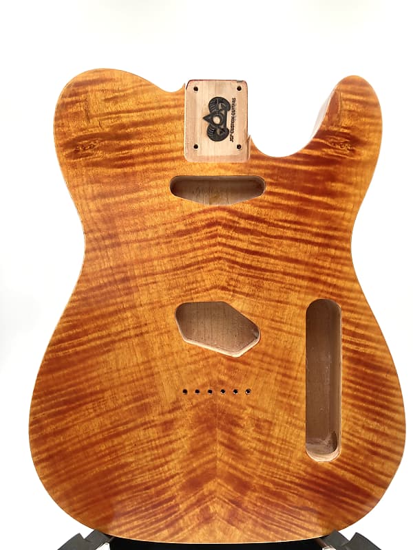 Warmtone Custom Guitars Telecaster “Antique Flame” Tele Body