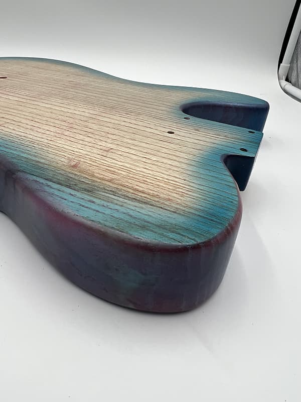 Warmtone Custom Guitars Telecaster “Mermaids Beach” Guitar Body 1 Piece Swamp Ash