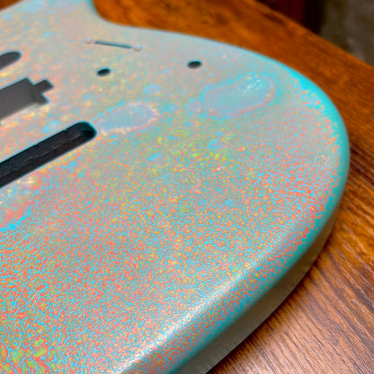 Warmtone Custom Guitars Strat Style Guitar Body “Splatter” 4.6 lbs