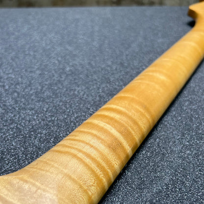 Flamed Maple St Style Neck Nitro Ebony 9.5 Radius   #39