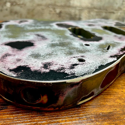 Warmtone CG Relic HH Tele Guitar Body “Spooky House” Nitro/Binding