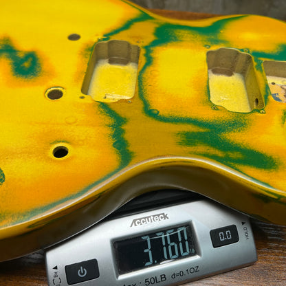 Warmtone CG LP Guitar Body Relic "Sunrise” Nitro 3.7lbs
