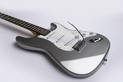 Made To Order Custom Nitrocellulose Lacquer Guitar Paint Job- Fender- Inca Silver- Metallic