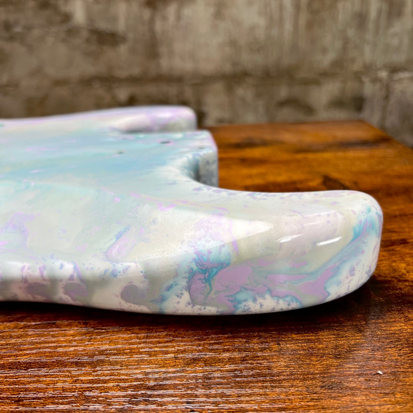 Warmtone Custom Guitars HSS Strat Guitar Body “Swirls”