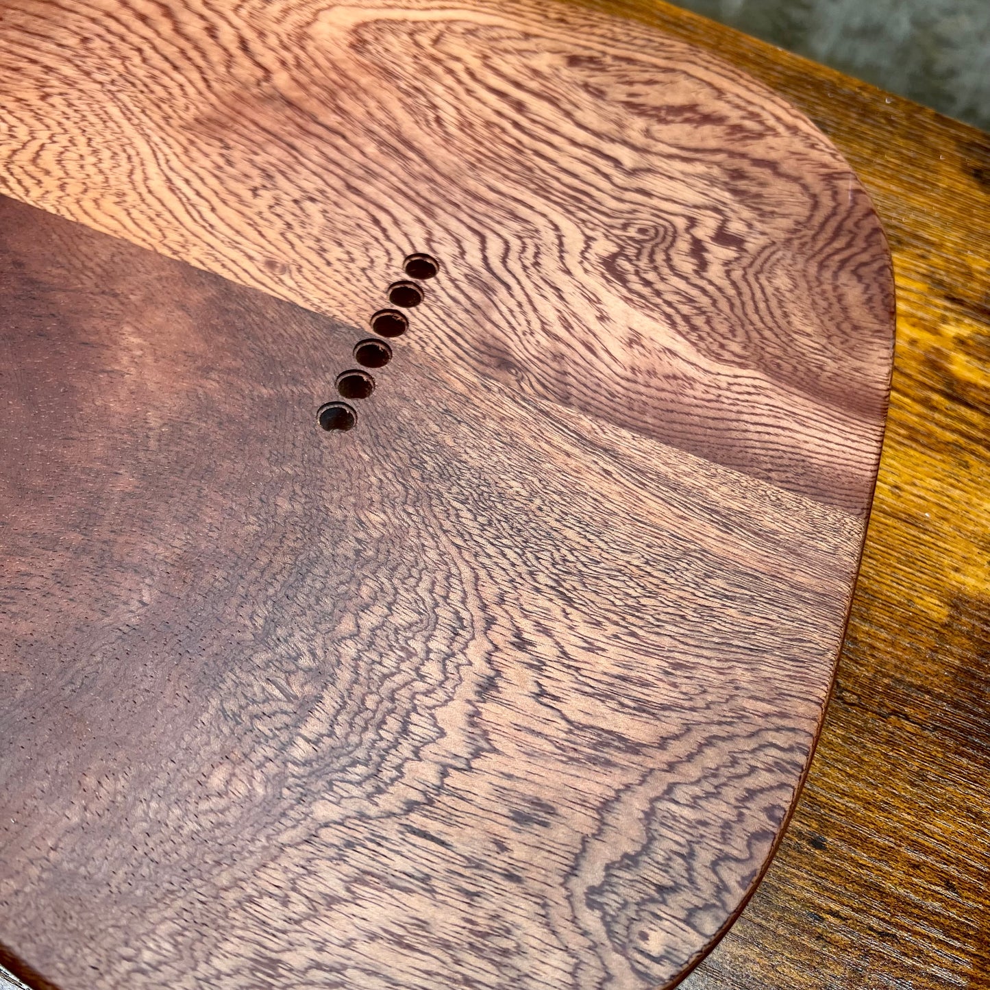 Warmtone Custom Guitars Burl Epoxy Resin Tele Body “Water” #241