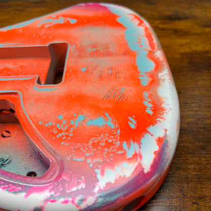 Warmtone Custom Guitars Strat Guitar Body “Bahamas Relic”