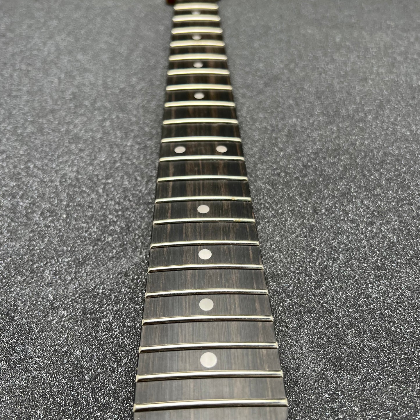 Flamed Maple St Style Neck Nitro Ebony 9.5 Radius   #39