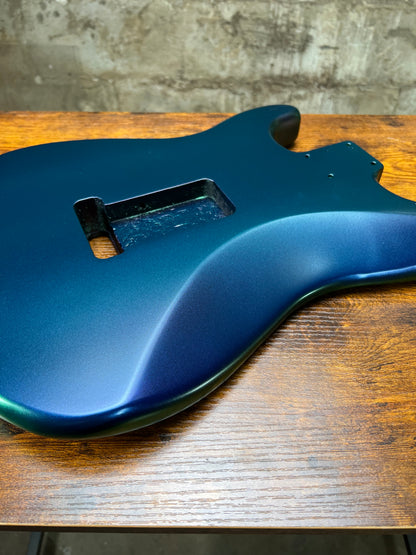 Warmtone CG HHH Strat Body “Blue Green Purple Color Shift”