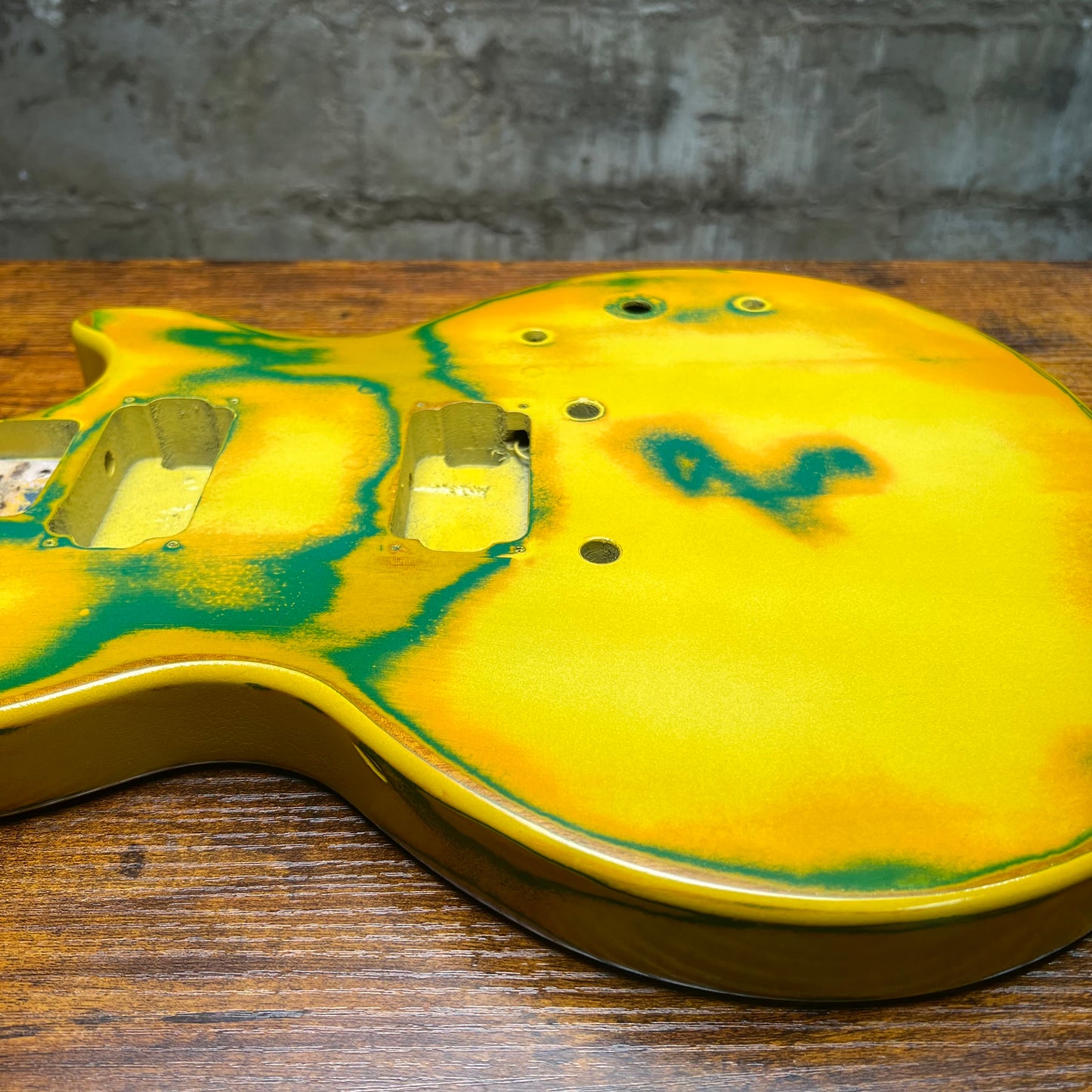 Warmtone CG LP Guitar Body Relic "Sunrise” Nitro 3.7lbs