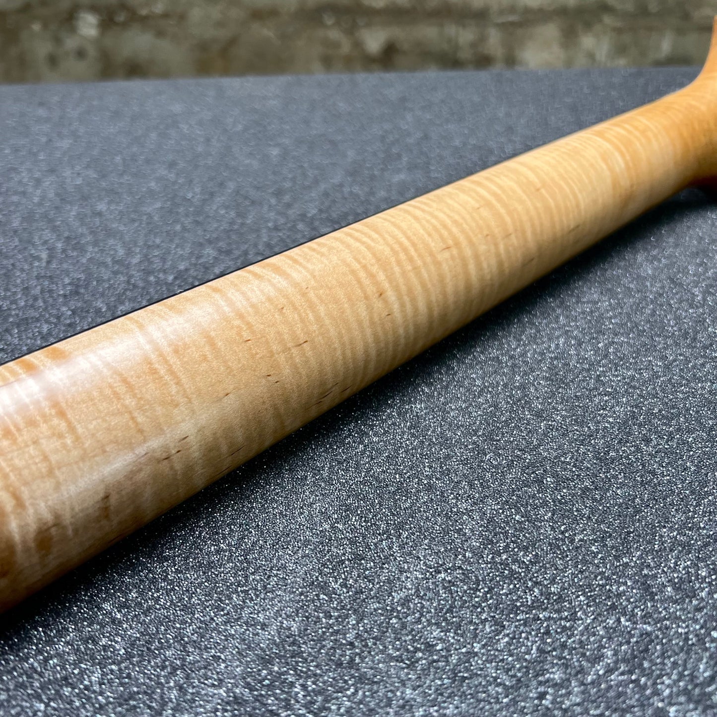 Flamed Maple St Style Neck  Ebony 9.5 Radius #40