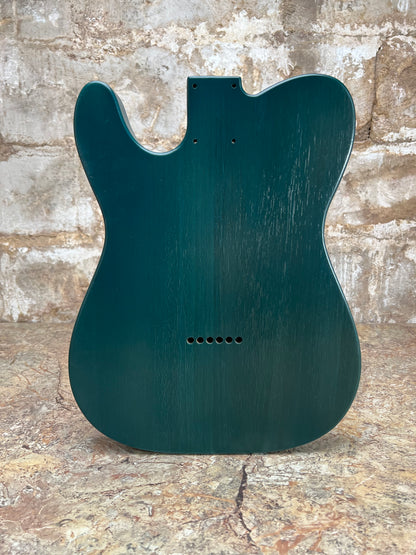 Holy Grail Guitars Tele Style Guitar Body Flamed Maple “Shadows”