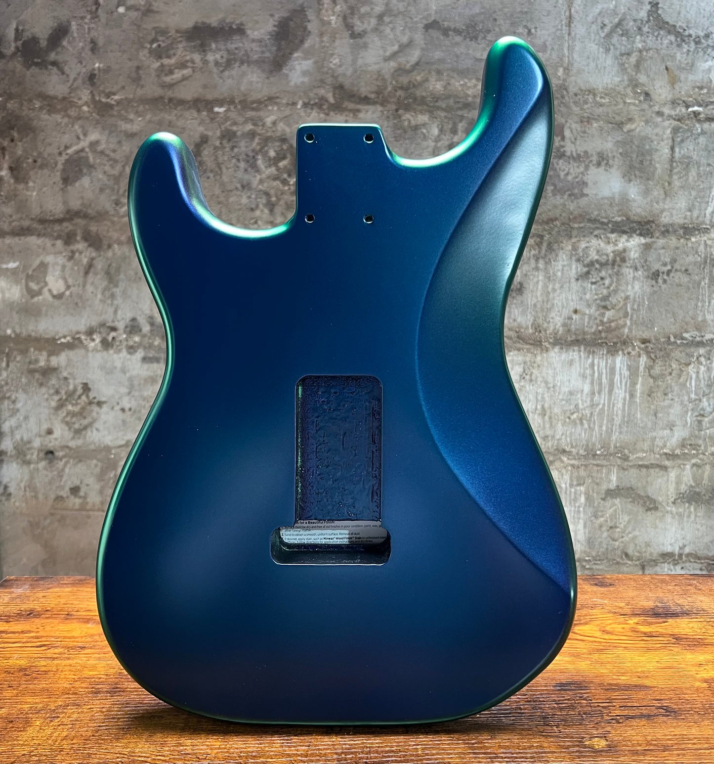 Warmtone CG HHH Strat Body “Blue Green Purple Color Shift”