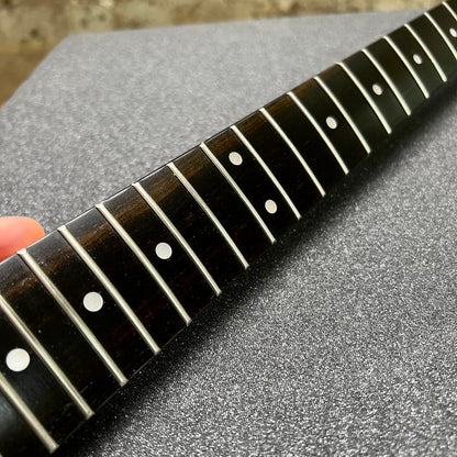 Flamed Maple St Style Neck  Ebony 9.5 Radius #40