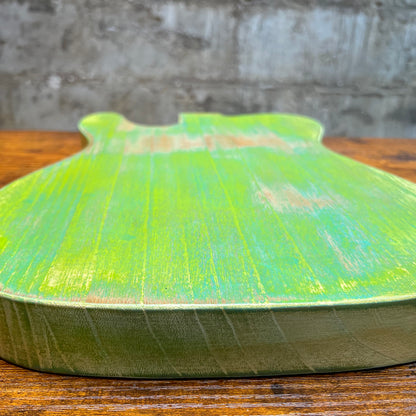 Warmtone CG Relic Tele Guitar “Satin Apple” Nitro 2.3lbs