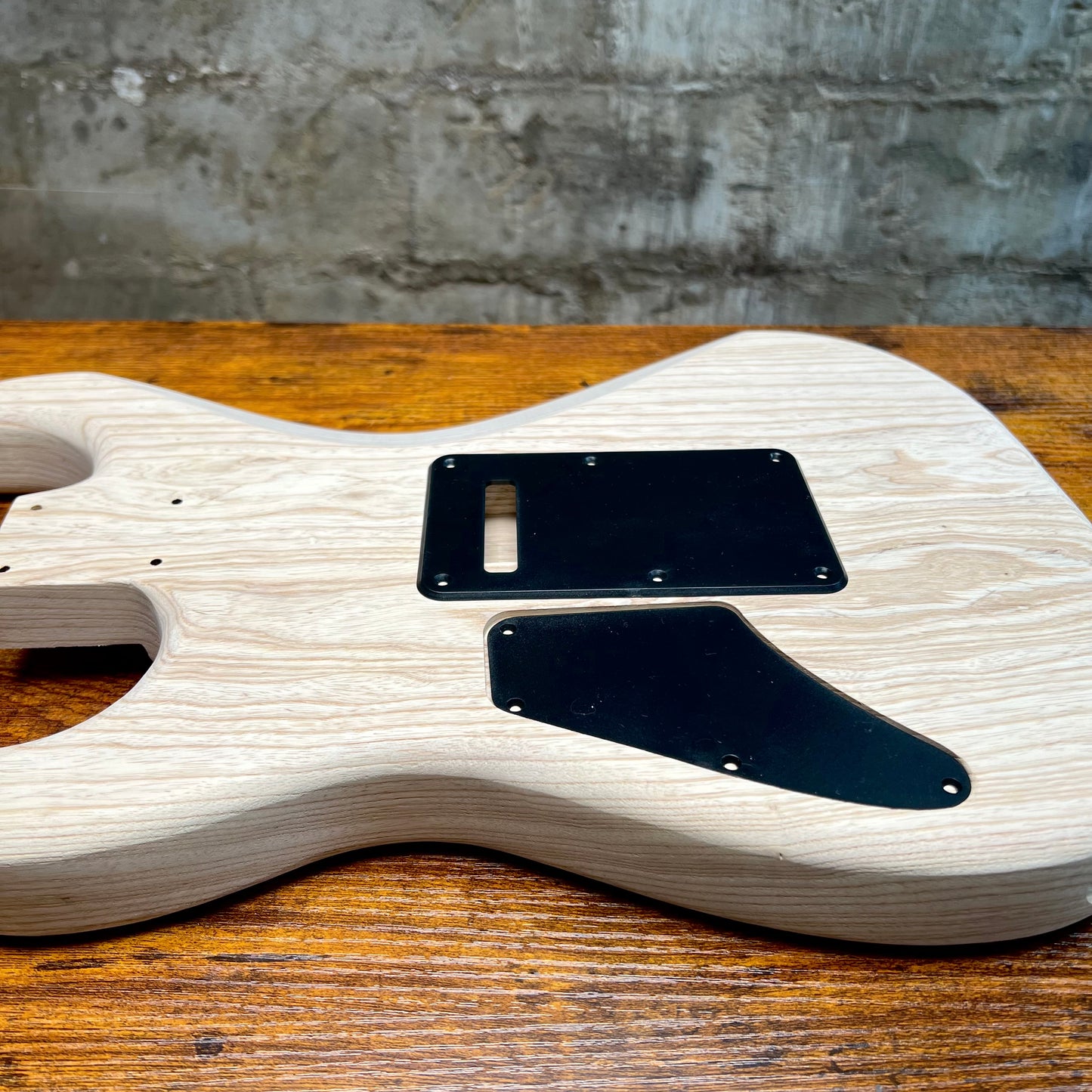 SSS Strat Style Swamp Ash Guitar Body Rear Route SEE DESCRIPTION! Unfinished