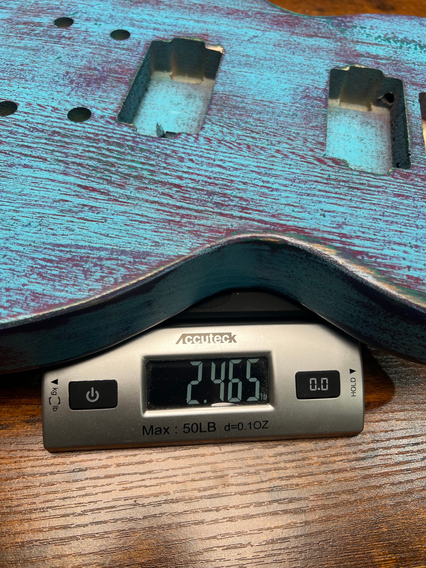 Warmtone CG  LP Style Guitar Body Relic "Old House” 2.4lbs