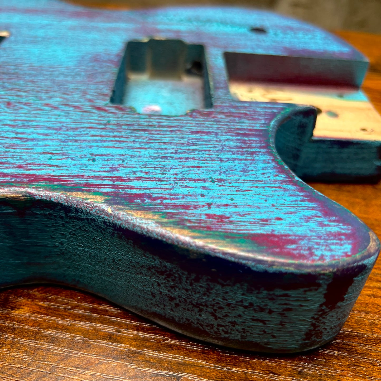 Warmtone CG  LP Style Guitar Body Relic "Old House” 2.4lbs