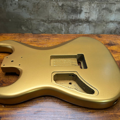 Warmtone Custom Guitars HSS Strat Guitar Body “Golden Burst”