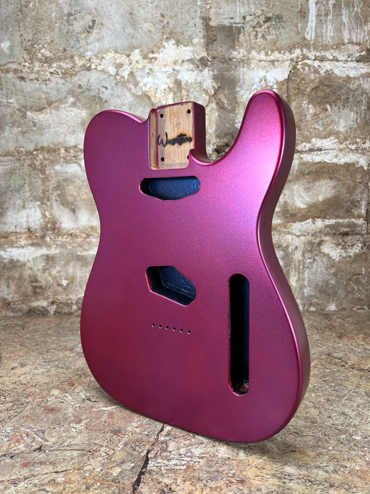 Warmtone Custom Guitars Tele Style Guitar Body “Violet”