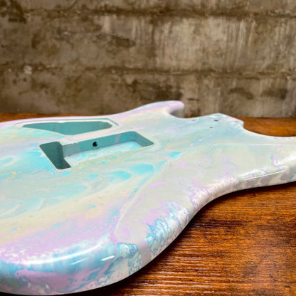 Warmtone Custom Guitars HSS Strat Guitar Body “Swirls”