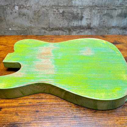 Warmtone CG Relic Tele Guitar “Satin Apple” Nitro 2.3lbs