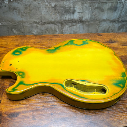 Warmtone CG LP Guitar Body Relic "Sunrise” Nitro 3.7lbs