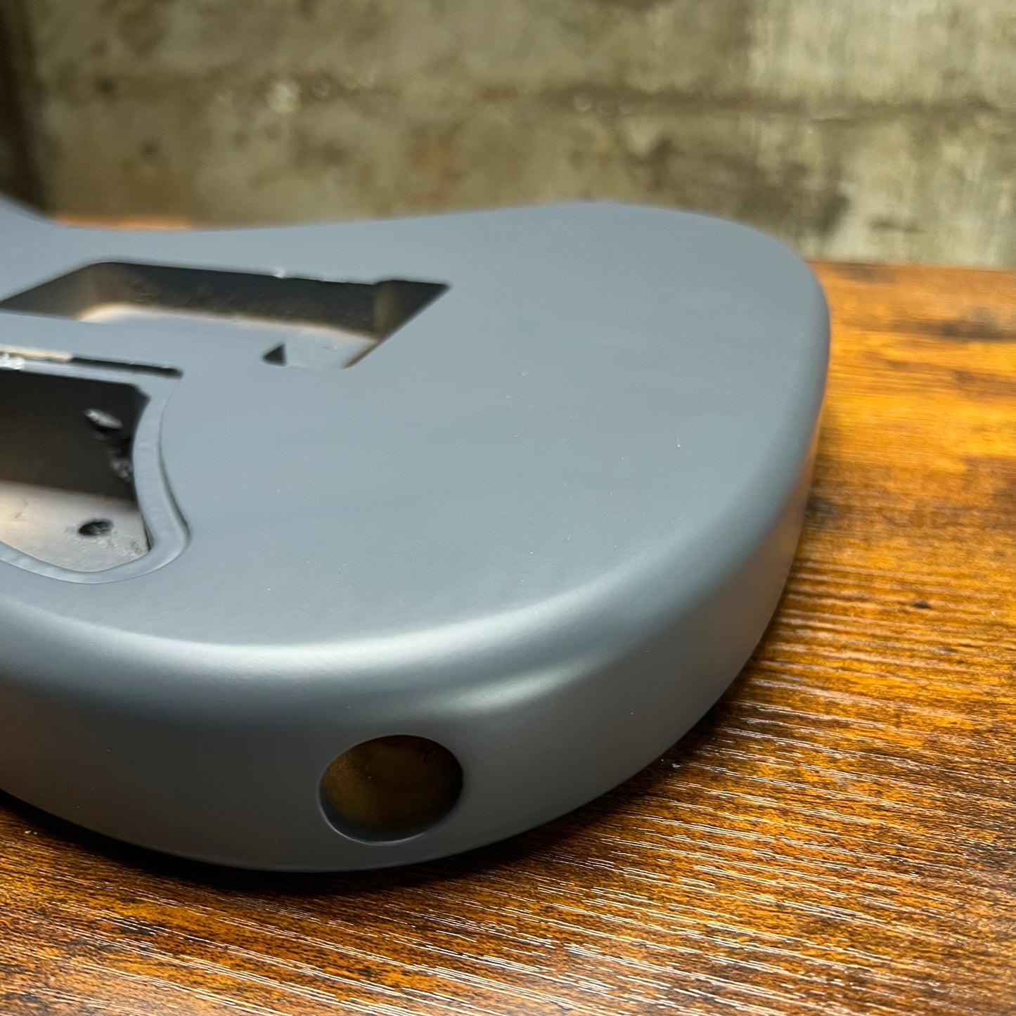 Warmtone Custom Guitars HSS Strat Guitar Body “Slate Grey”