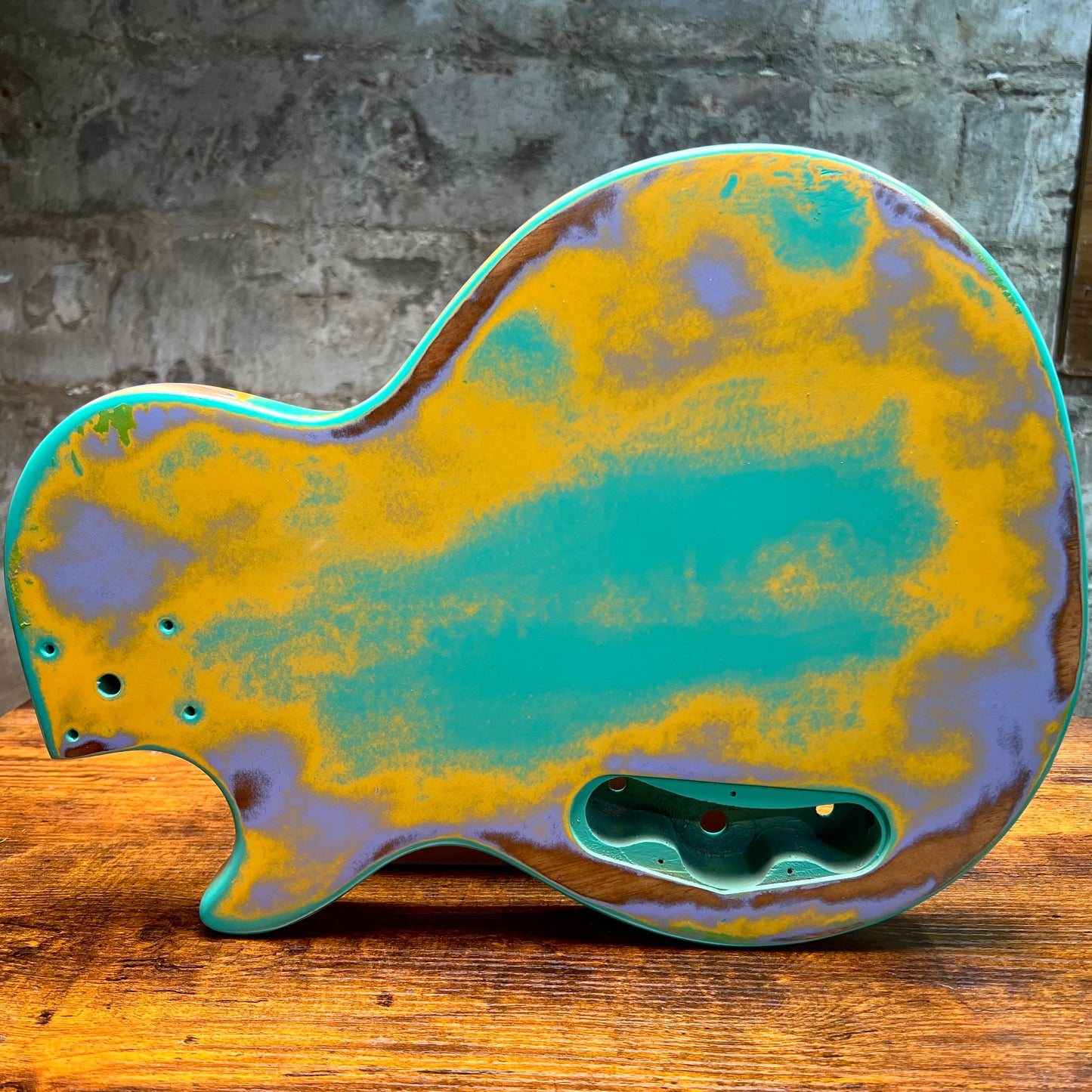 Warmtone CG  LP Guitar Body Relic "Funky” Nitro 3.3lbs