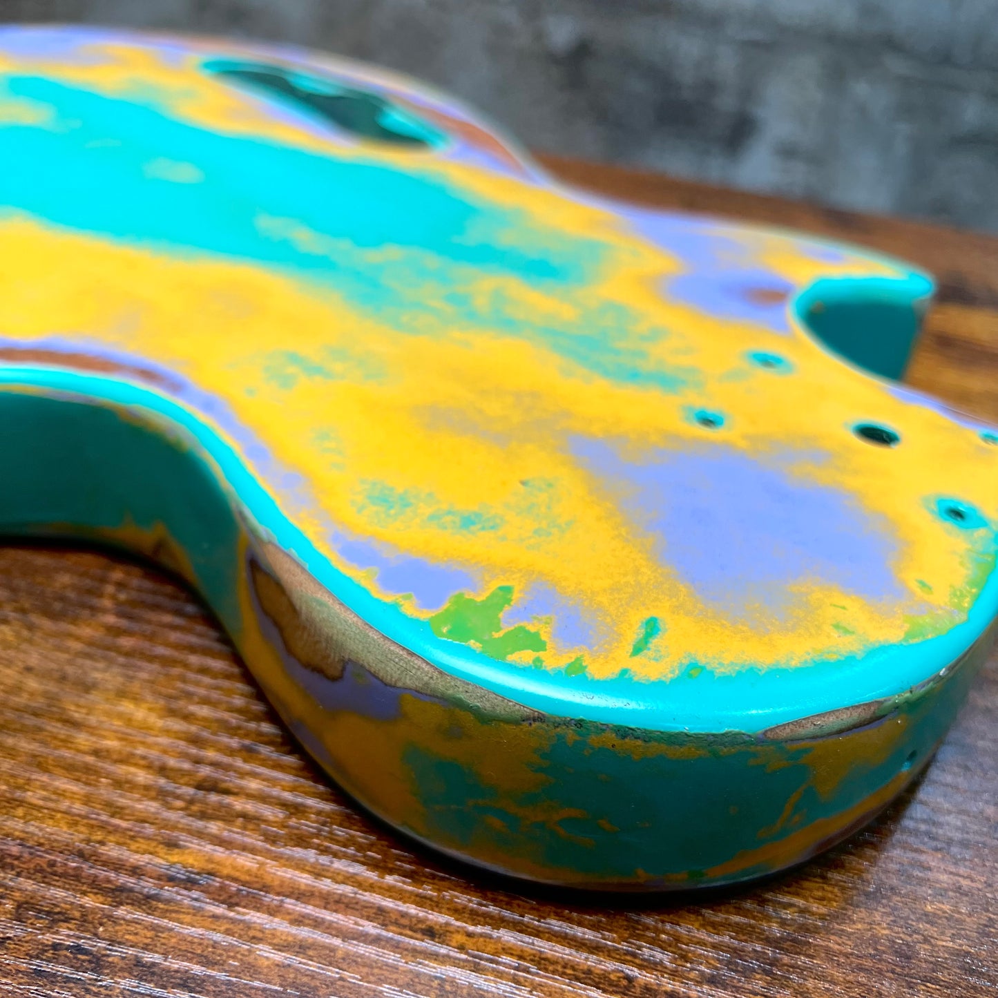 Warmtone CG  LP Guitar Body Relic "Funky” Nitro 3.3lbs
