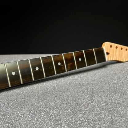 Flamed Maple Tele Style Neck /Ebony Stainless Frets #38