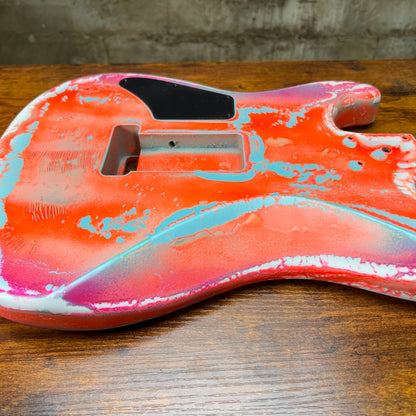 Warmtone Custom Guitars Strat Guitar Body “Bahamas Relic”