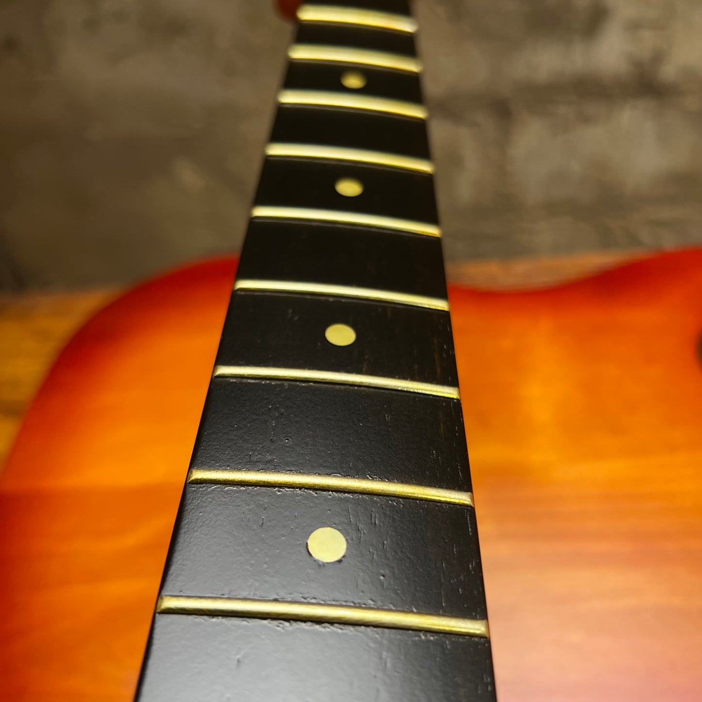 Flamed Maple Tele Body & Neck “Sunset Burst Set” Satin